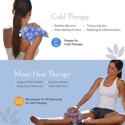 The Original Sack | Microwavable Heating Pad (Indigo)
