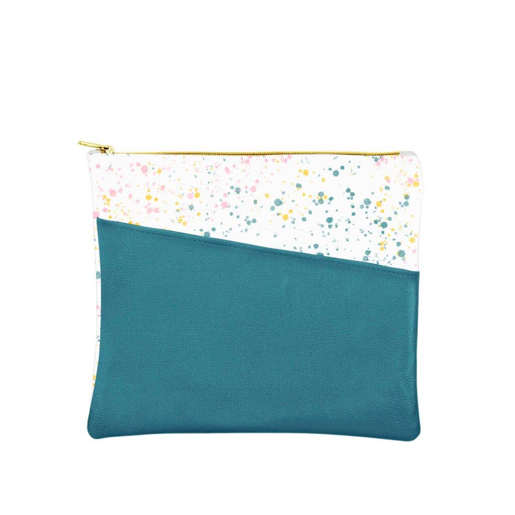 Splatter Spruce Pouch
