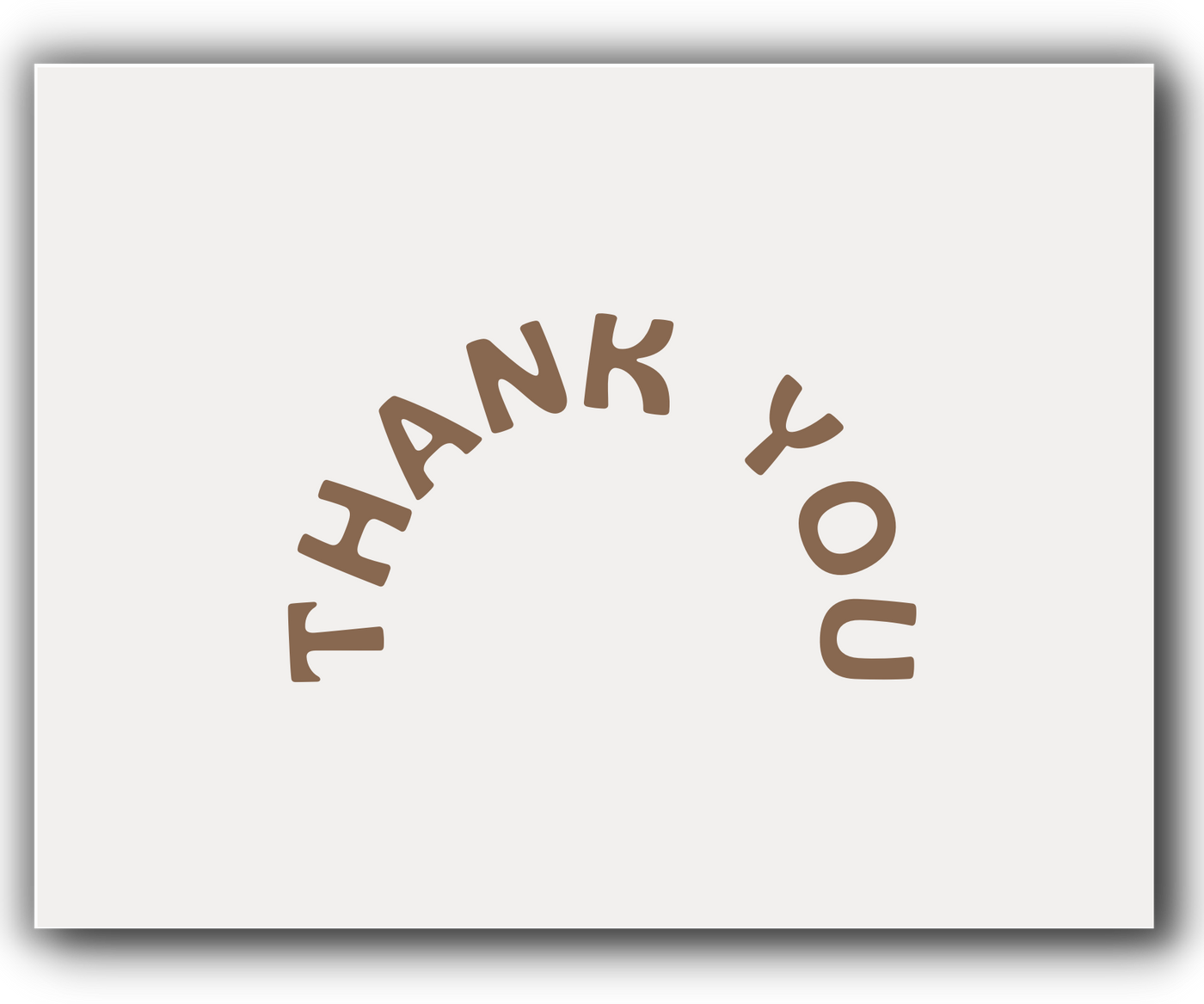 Thank You