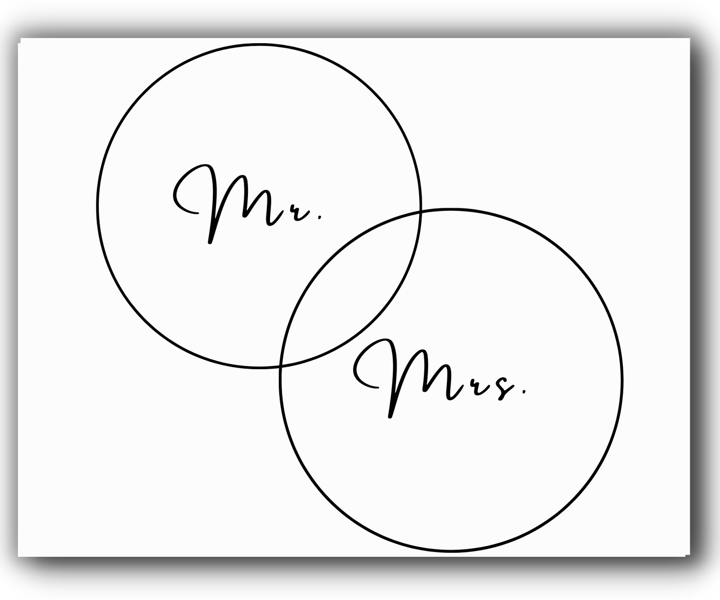 Mr. & Mrs.