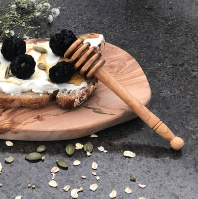 Olive Wood Honey Dipper