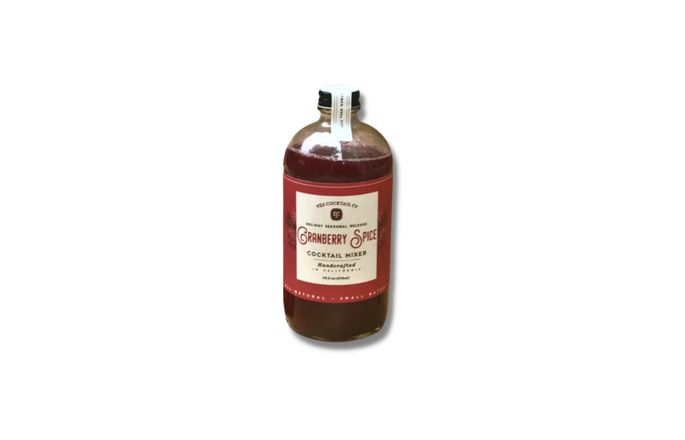 Holiday Cranberry Spice Cocktail Mixer