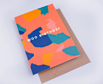 Birthday Camo Collage Card