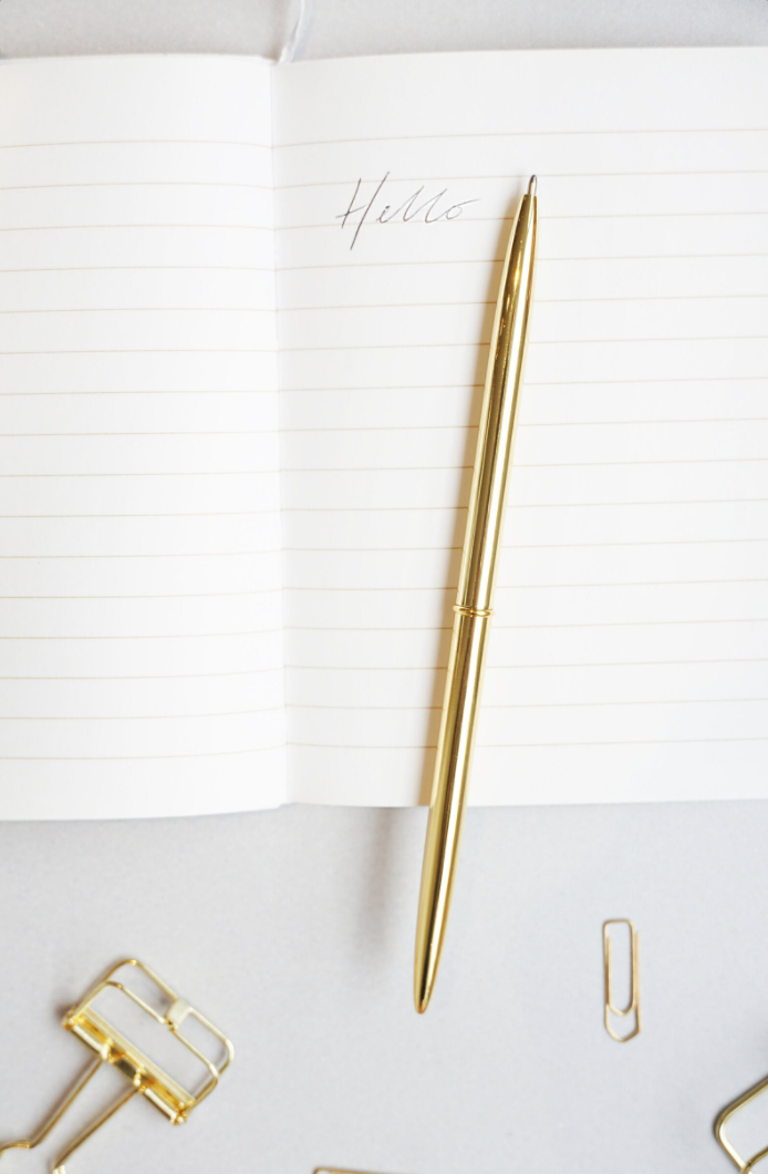 Gold Slim Pen