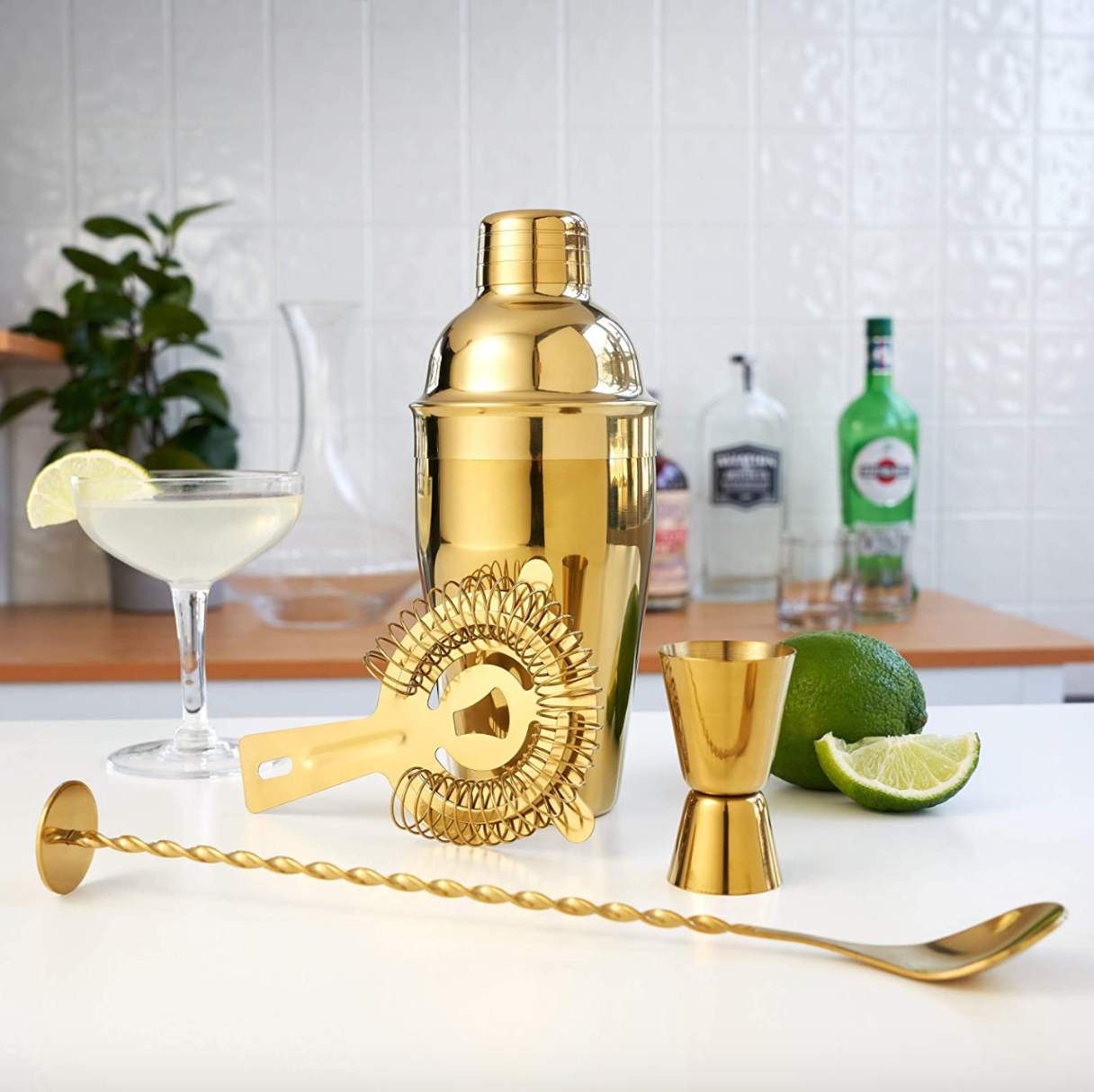 Gold Cocktail Shaker