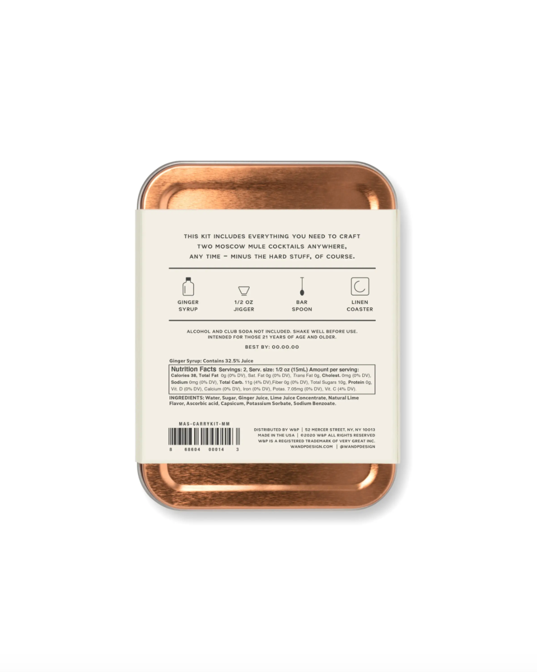Craft Moscow Mule Cocktail Kit