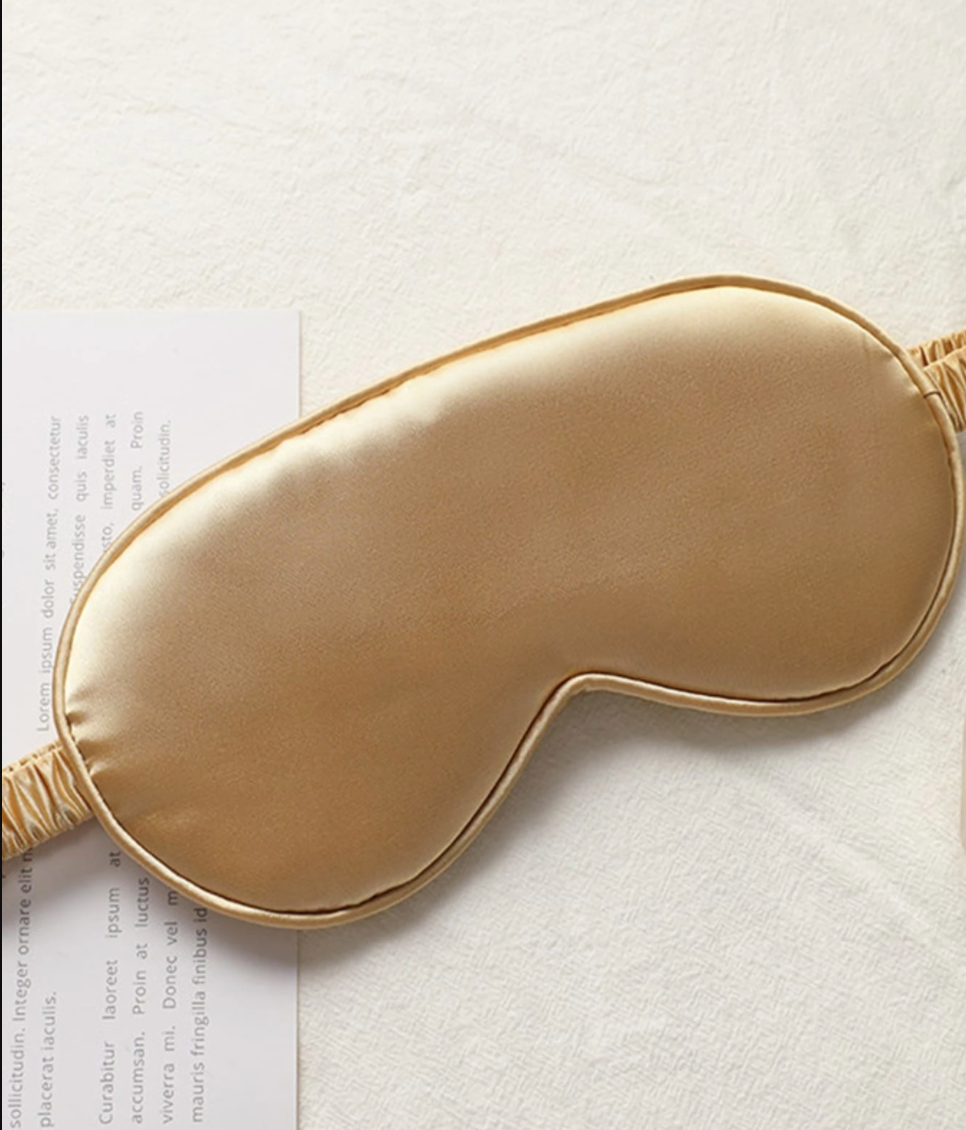 Gold Satin Sleep Mask