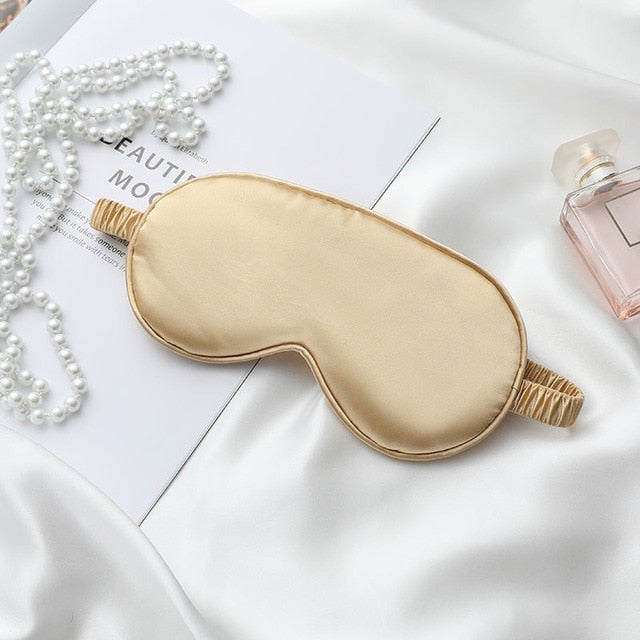 Gold Satin Sleep Mask